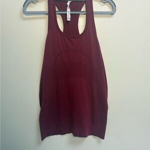 Lululemon Athletica Maroon Tank Top